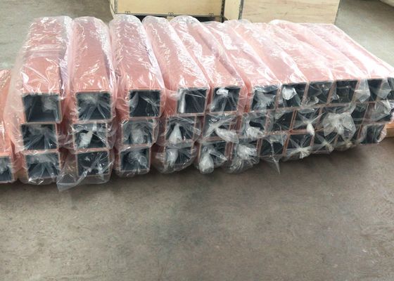 R9 180x180mm Copper Mould Tube CuCrZr Square Copper Pipe