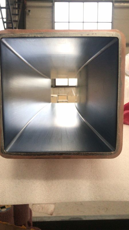 R9 180x180mm Copper Mould Tube CuCrZr Square Copper Pipe