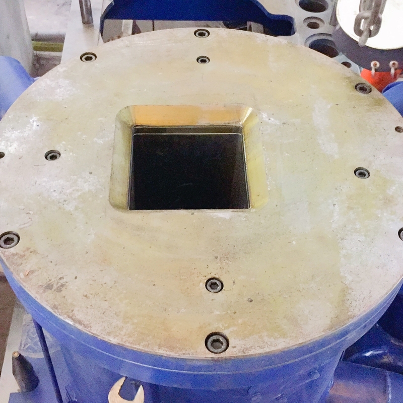 Casting Steel Crystallizer Assembly 160mm CCM Spare Parts Rigidity